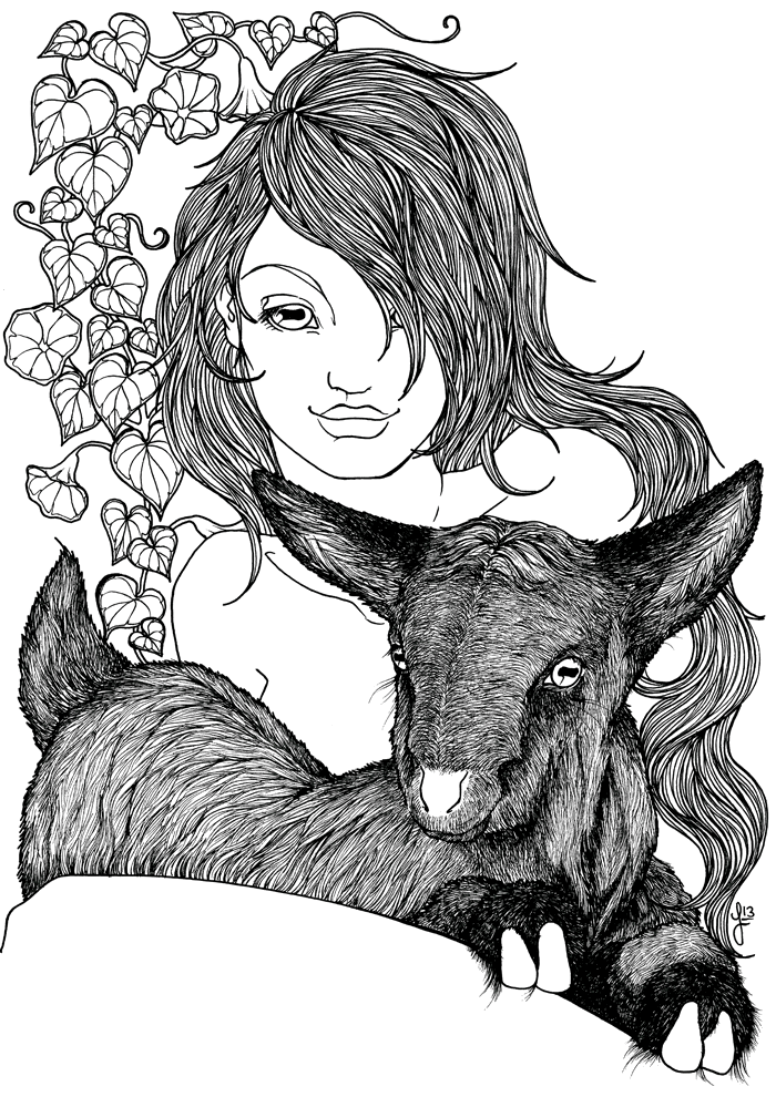 Goat Nymph - Jade Monica Bello